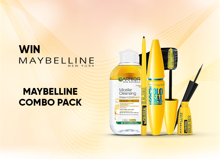 online contest to win prizes for mabelline combo pack banner image