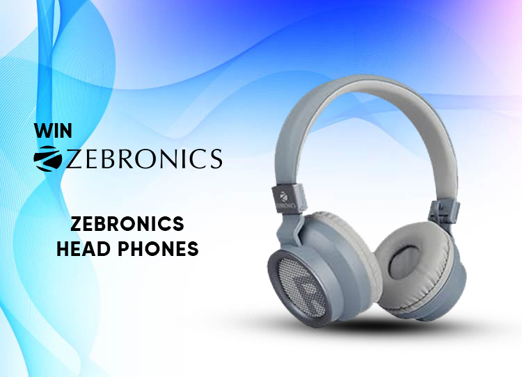 online contest to win prizes for zebronics headphone banner image