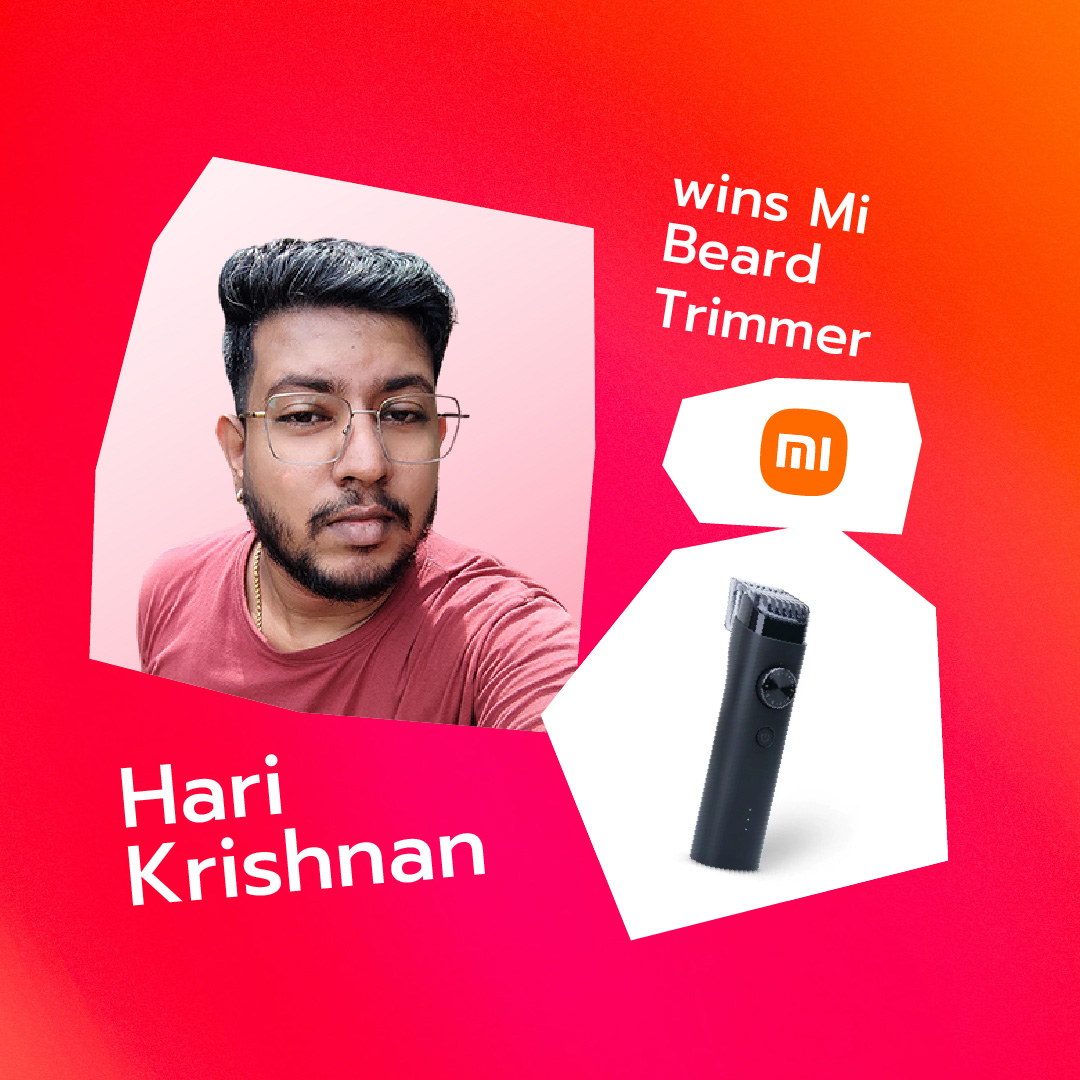 play and win prizes online contest platform winner harikrishnan
