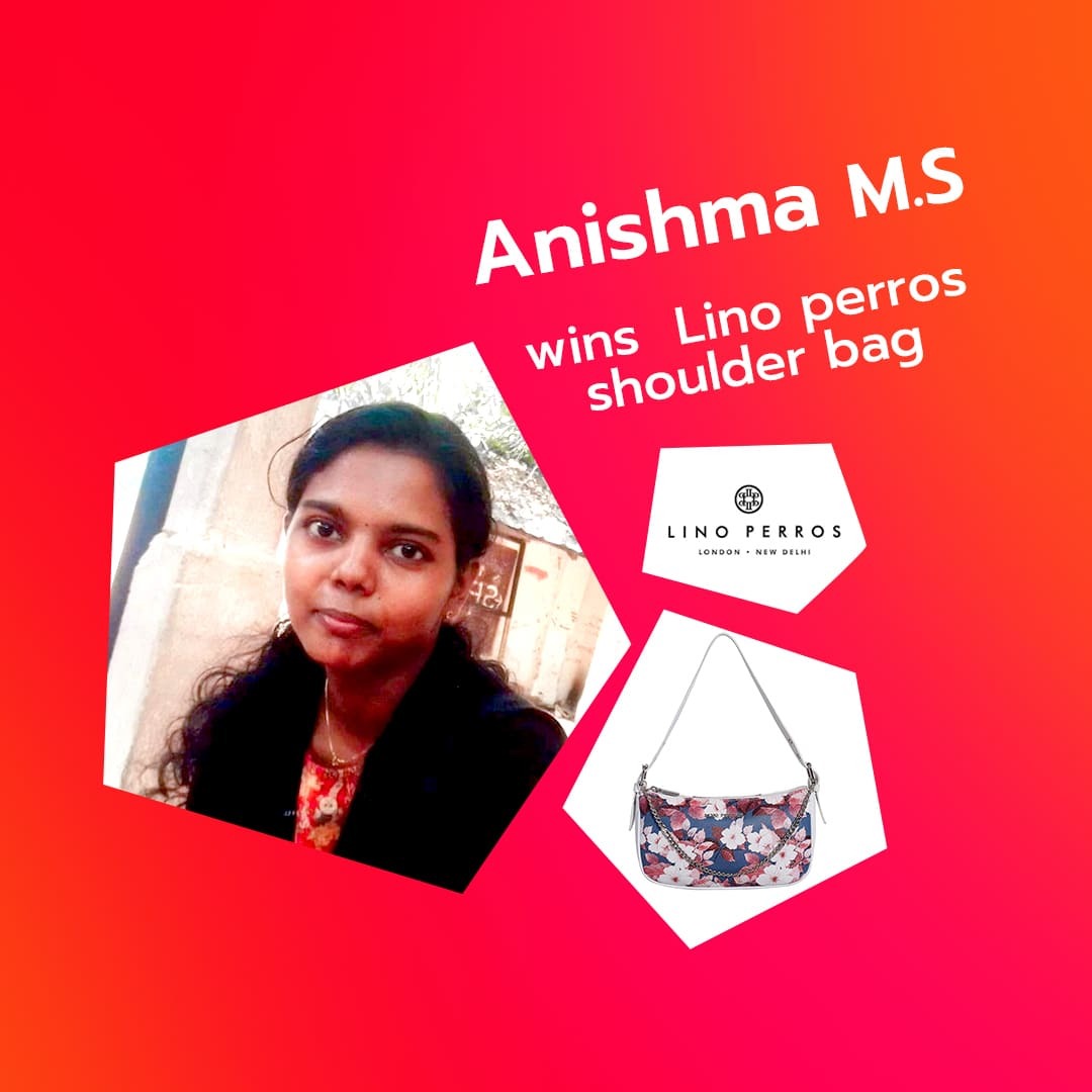 Best online contest platform winner Anishma