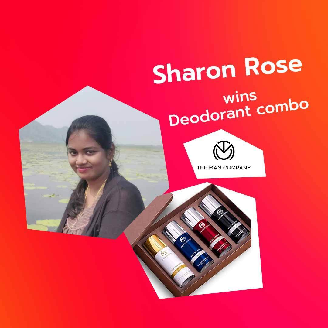 Best online contest platform winner Sharon Rose