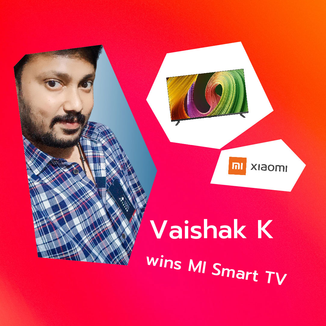play and win prizes online contest platform winner Vaishak