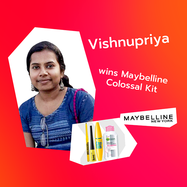 play and win prizes online Contest platform winner Vishnupriya